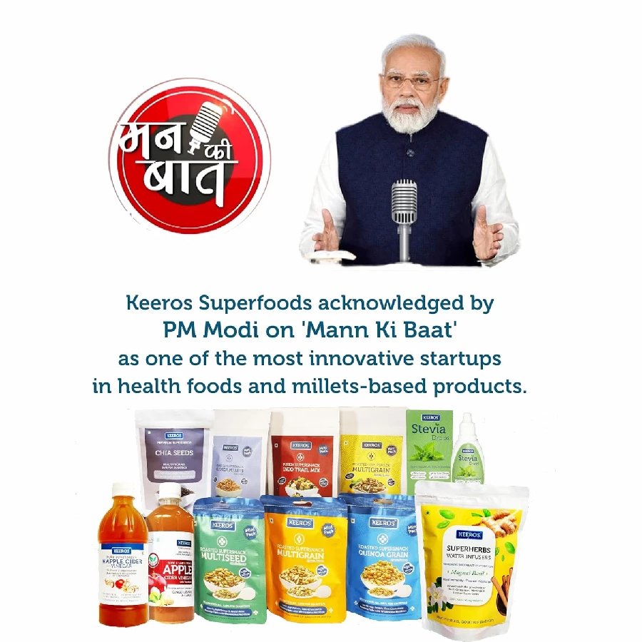 Keeros Quinoa Millets Healthy Sugar Free Snacks, Pack of 2 (100 g)-7.webp